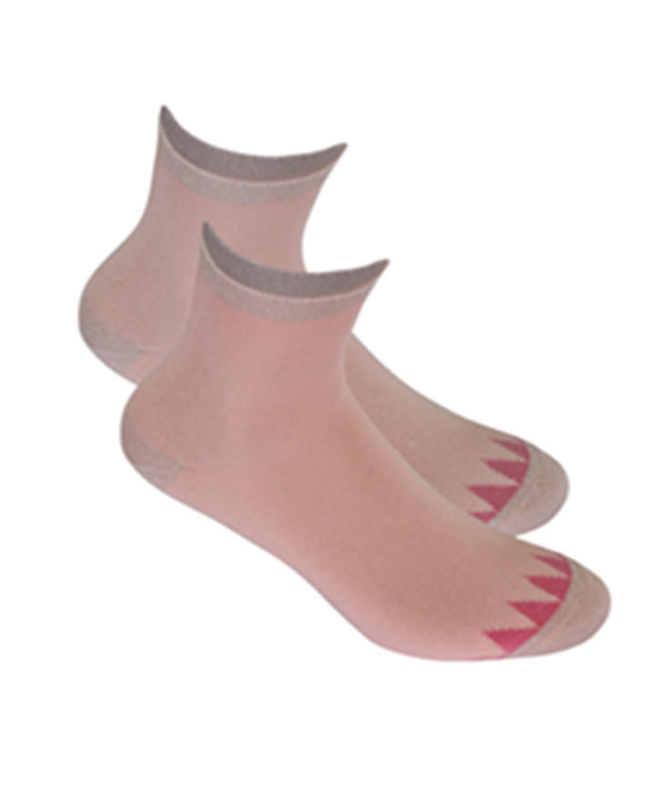 WOLA SKARPETKI PERFECT WOMAN WZORZYSTE BAWEŁNIANE - W84.01P - SS2023