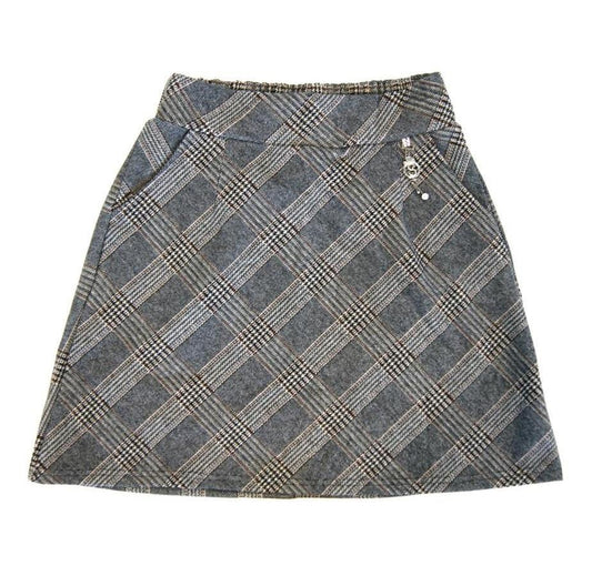 MORAJ SPÓDNICA DAMSKA W KRATKĘ SD2400-001