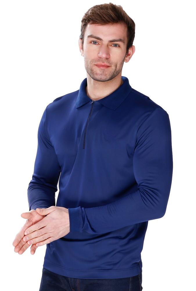 MEWA KOSZULKA MĘSKA POLO ZIP LONG 6423 JAMES BRADLEY