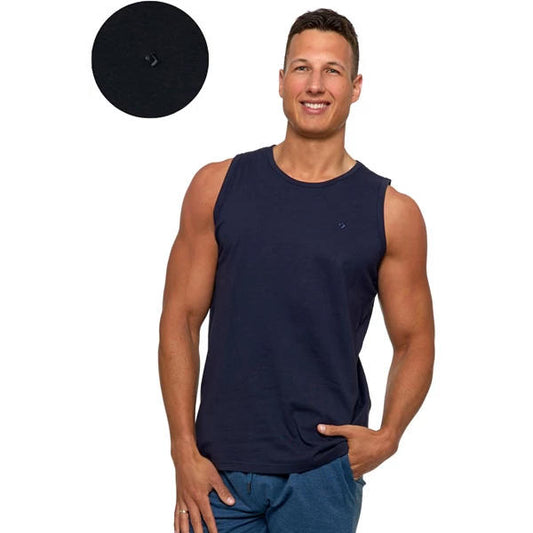 MORAJ TANK-TOP MĘSKI Z HAFTEM NA RAMIĄCZKACH OTS1100-027