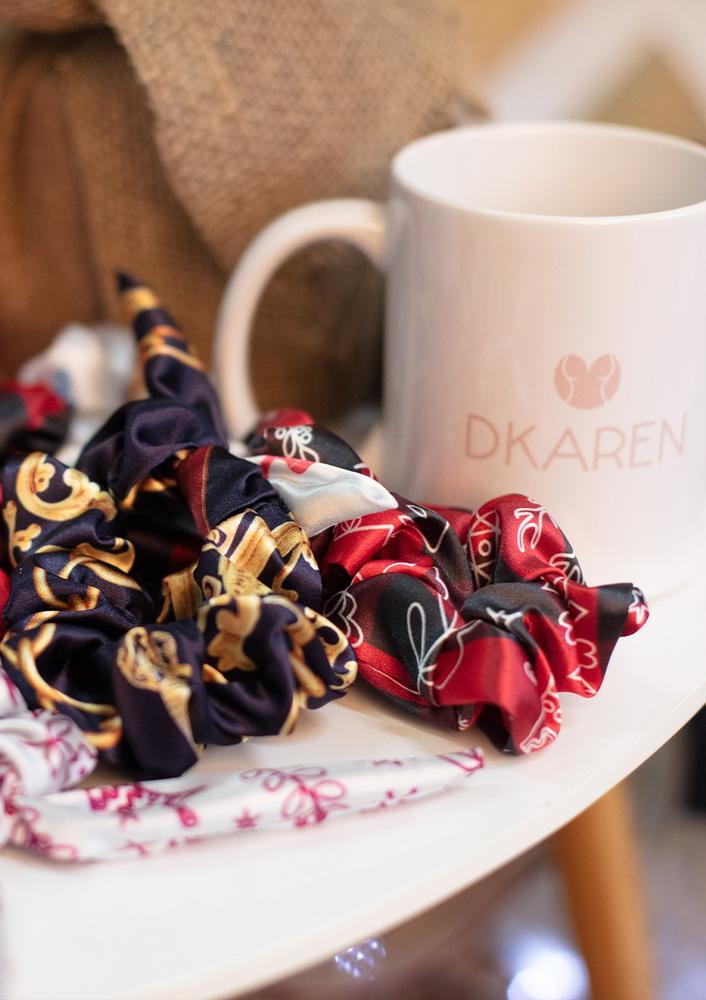 DKAREN GUMKA SATYNOWA CHRISTMAS