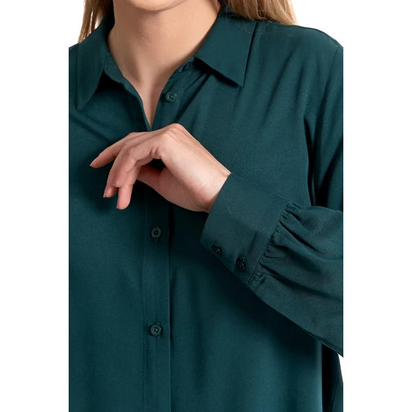 MORAJ KOSZULA DAMSKA OVERSIZE Z WYDŁUŻONYM TYŁEM OKD3500-001