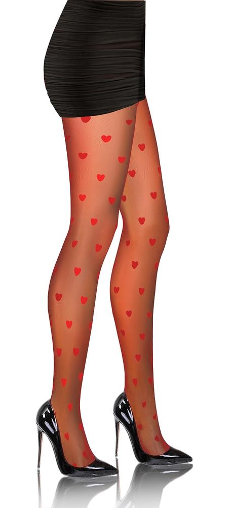 SESTO-SENSO RAJSTOPY W SERDUSZKA FASHION F01 20 DEN