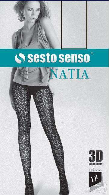 SESTO-SENSO RAJSTOPY DAMSKIE AŻUROWE, NATIA