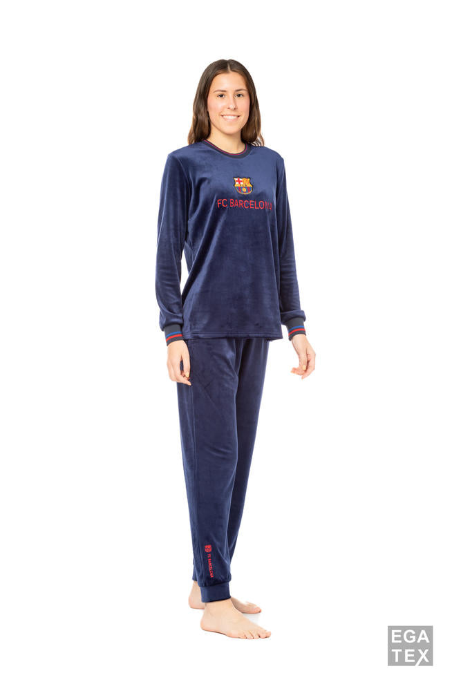 KOMPLET DAMSKI WELUR 232008 FC BARCELONA