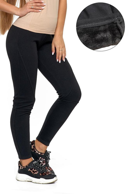 MORAJ LEGGINSY DAMSKIE Z FUTERKIEM RDL3300-005