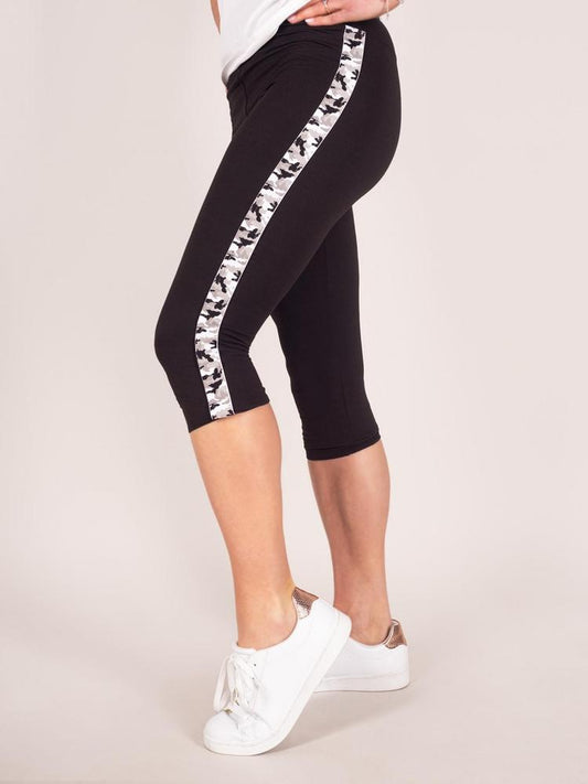 YO GETRY DAMSKIE 3/4 LAMPAS MORO ULD-0013K