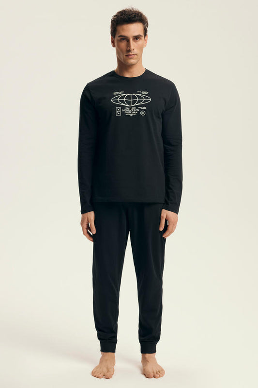 HENDERSON PIŻAMA MĘSKA LOGER 43469 AW25