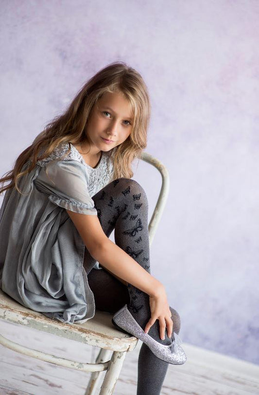 KNITTEX DR1902 - RAJSTOPY DZIEWCZĘCE BEAUTY 40 DEN