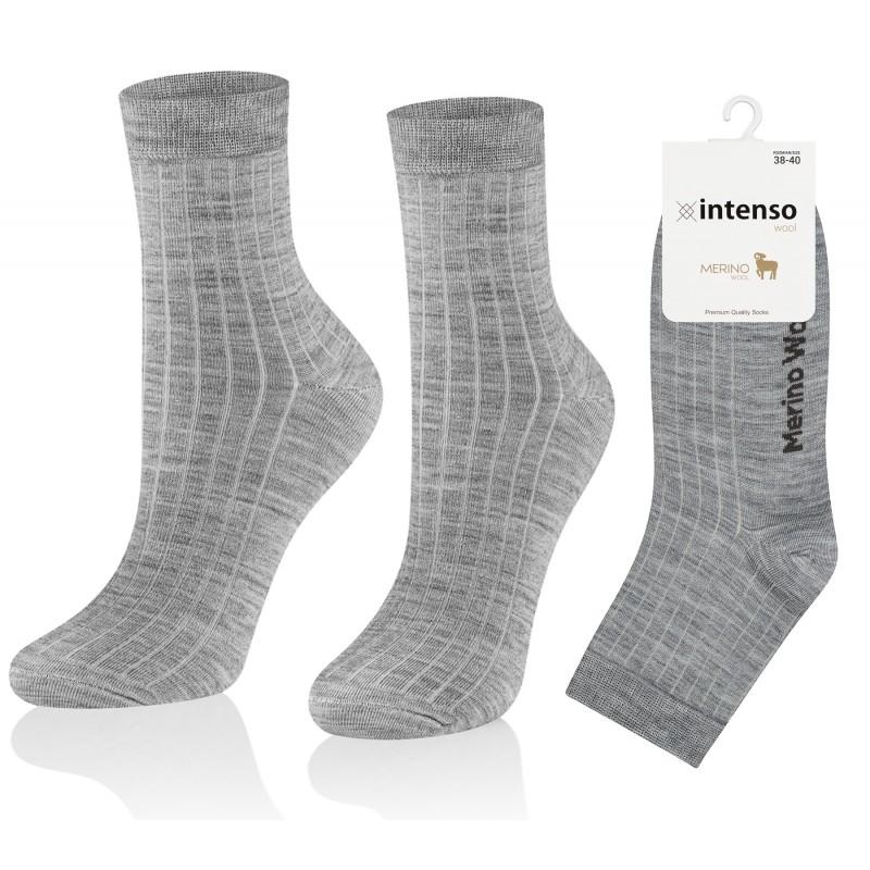 INTENSO SKARPETKI WEŁNIANE DAMSKIE WEŁNY MERINO ART. 0648