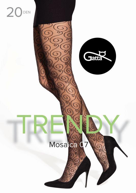 MOSAICA 06, 07 - RAJSTOPY DAMSKIE WZORZYSTE 20 DEN 000.35Y - TRENDY 2026