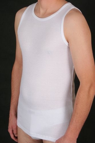 PODKOSZULEK MĘSKI BIAŁY 0816-1 RAM R.3XL-4XL