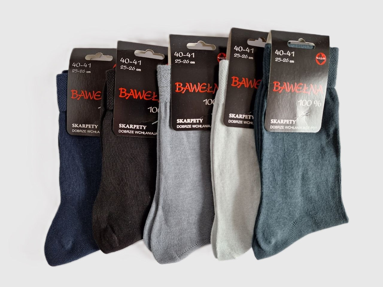 SKARPETY MĘSKIE BAWEŁNA 100%