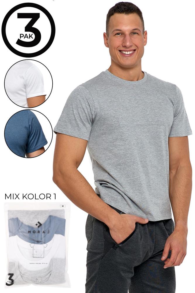 MORAJ T-SHIRT MĘSKI BAWEŁNIANY OTS950-001_3