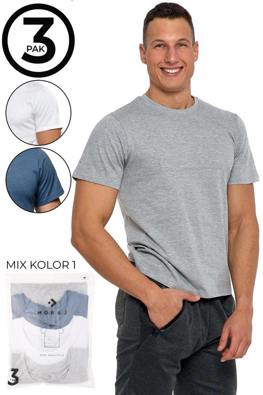 MORAJ T-SHIRT MĘSKI BAWEŁNIANY OTS950-001_3