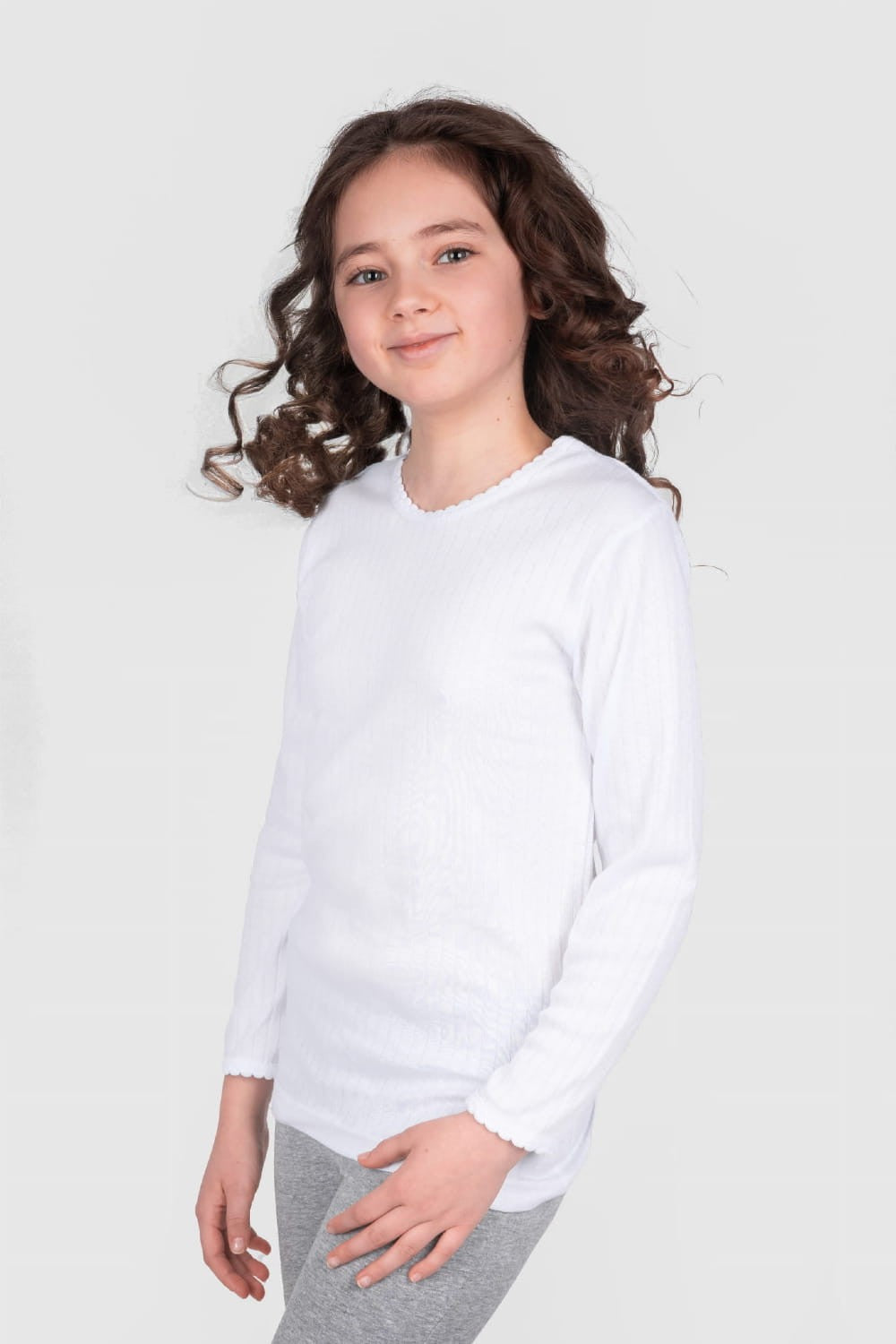 PODKOSZULEK DZIEWCZĘCY 1013 DR R.146-158 SALE