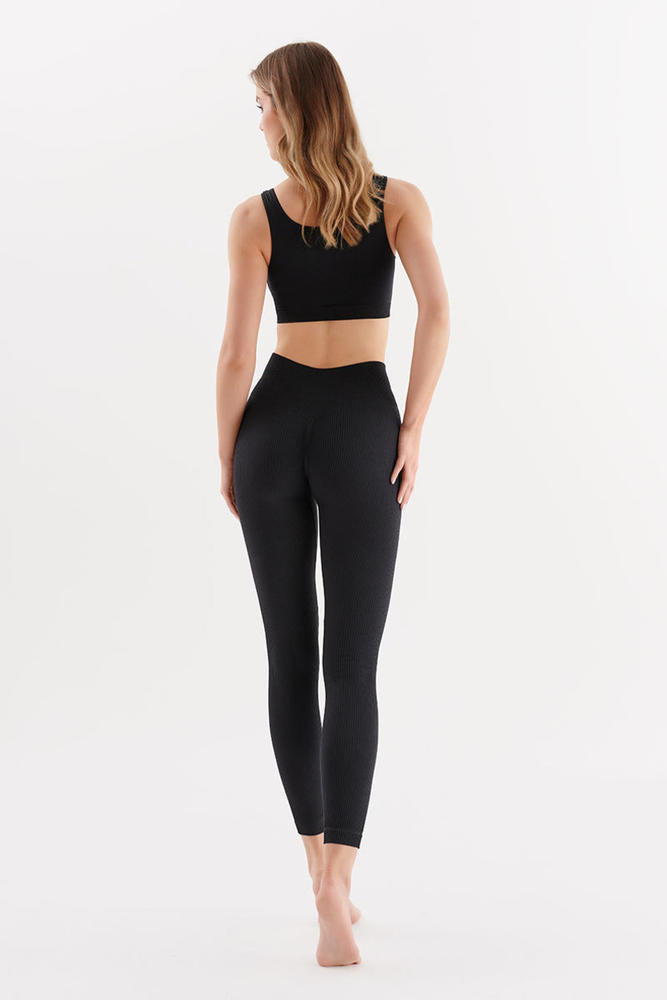 GABRIELLA SEAMLESS LEGGINGS RIB CODE S107