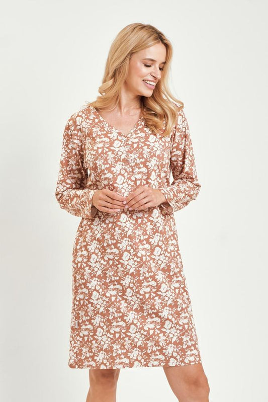 TARO 3480 KOSZULA DAMSKA DŁUGA GRACE S-XL