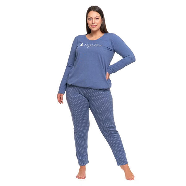 MORAJ PIŻAMA NOCNA DAMSKA PLUS SIZE PDD5800-003 - AW2024/25