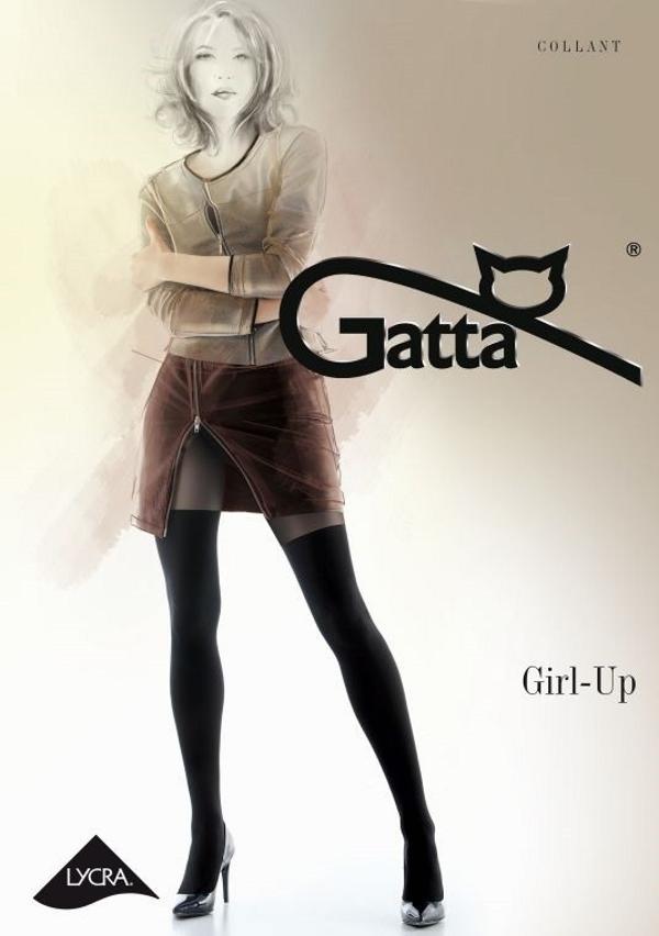 GATTA RAJSTOPY DAMSKIE WZORZYSTE, GIRL-UP