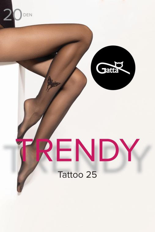GATTA TATTOO - RAJSTOPY MAT 20 DEN 000438 TRENDY 2025