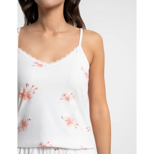 MORAJ PIŻAMA DAMSKA W KWIATKI PDD2700-005 SS/26