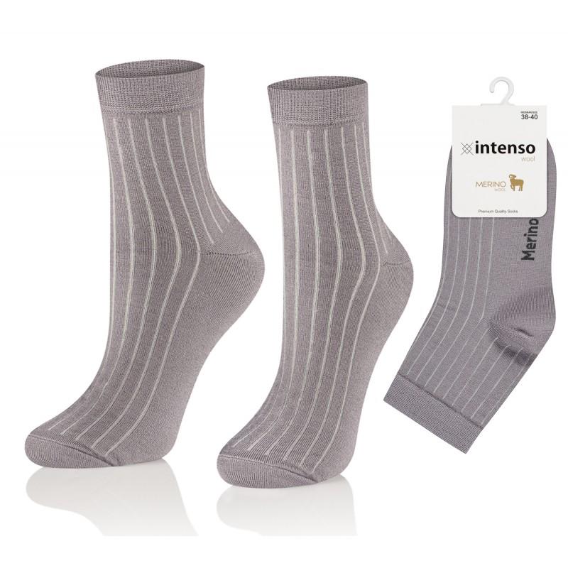 INTENSO SKARPETKI WEŁNIANE DAMSKIE WEŁNY MERINO ART. 0648
