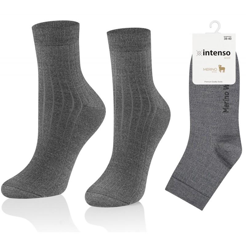 INTENSO SKARPETKI WEŁNIANE DAMSKIE WEŁNY MERINO ART. 0648