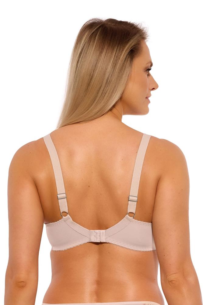 GAIA BIUSTONOSZ SEMI-SOFT ELIN ART. 1263 CZARNY, PERŁOWY