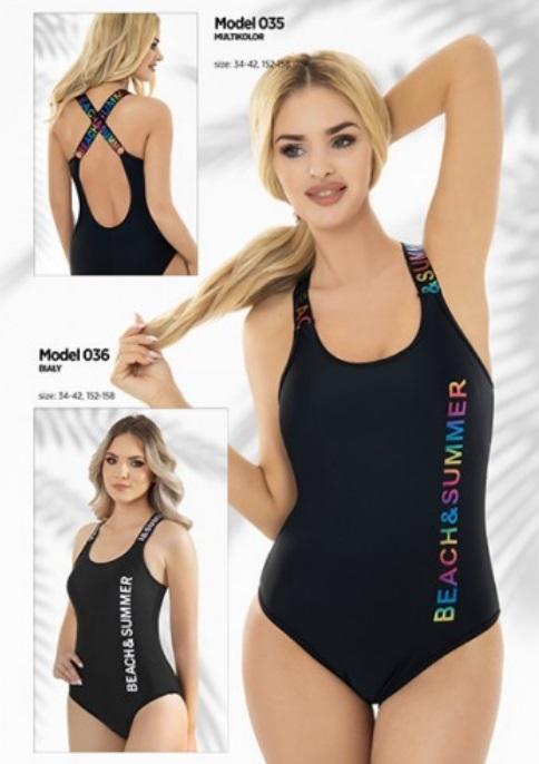 ZALEWSKI KOSTIUM KĄPIELOWY JEDNOCZĘŚCIOWY MODEL 036 - K30