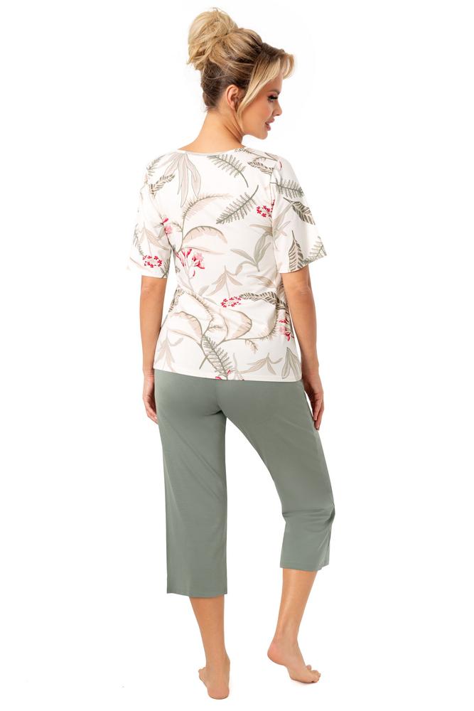 DONNA PIŻAMA DAMSKA SPODNIE 3/4 4 - MICHELLE 3/4