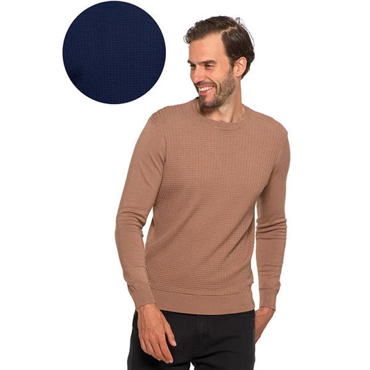MORAJ MĘSKI SWETER KLASYCZNY Z WISKOZY ELEGANCKI OMS4500-004