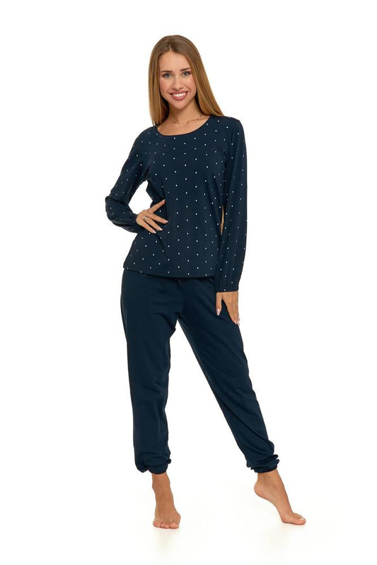 MORAJ PIŻAMA DAMSKA KROPECZKI PLUS SIZE PDD6400-002 - AW2023/24