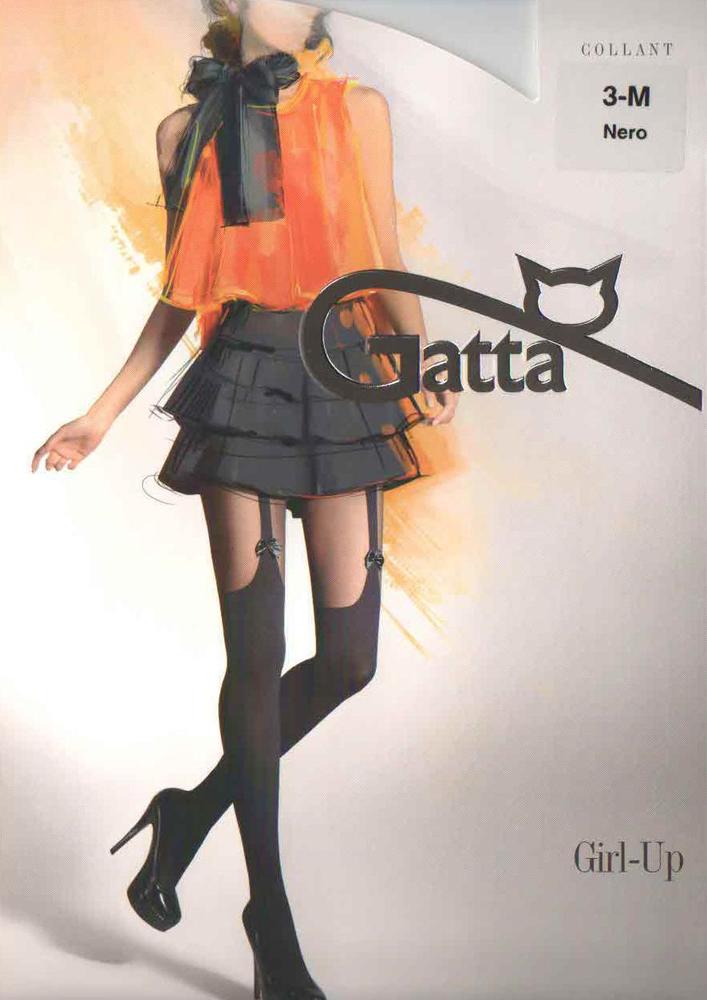 GATTA RAJSTOPY DAMSKIE WZORZYSTE, GIRL-UP