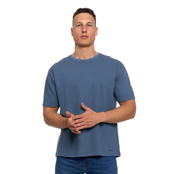 MORAJ MĘSKA KOSZULKA ZE STRUKTURALNYM SPLOTEM OTS2700-002