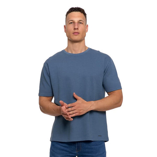 MORAJ MĘSKA KOSZULKA ZE STRUKTURALNYM SPLOTEM OTS2700-002