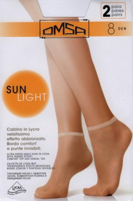 OMSA SKARPETKI SUN LIGHT 2P