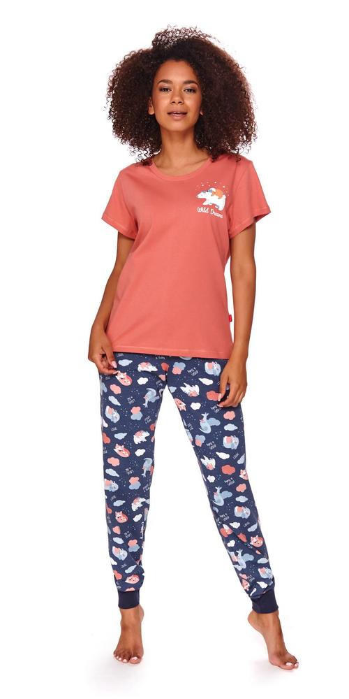 DOCTOR-NAP PIŻAMA JEDYNKA BAWEŁNA LYCRA LIS PM.4120 - AW2020