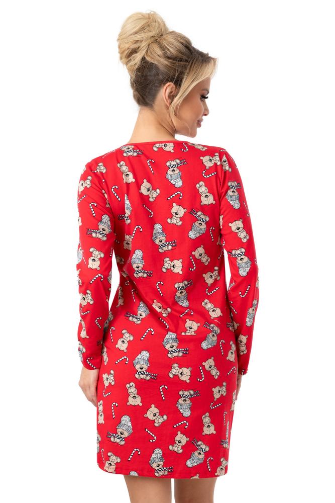 DONNA KOSZULA NOCNA ŚWIĄTECZNA -BEAR