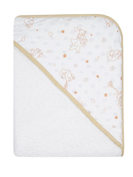 DUETBABY OKRYCIE KĄPIELOWE MINKY FROTE 650,651