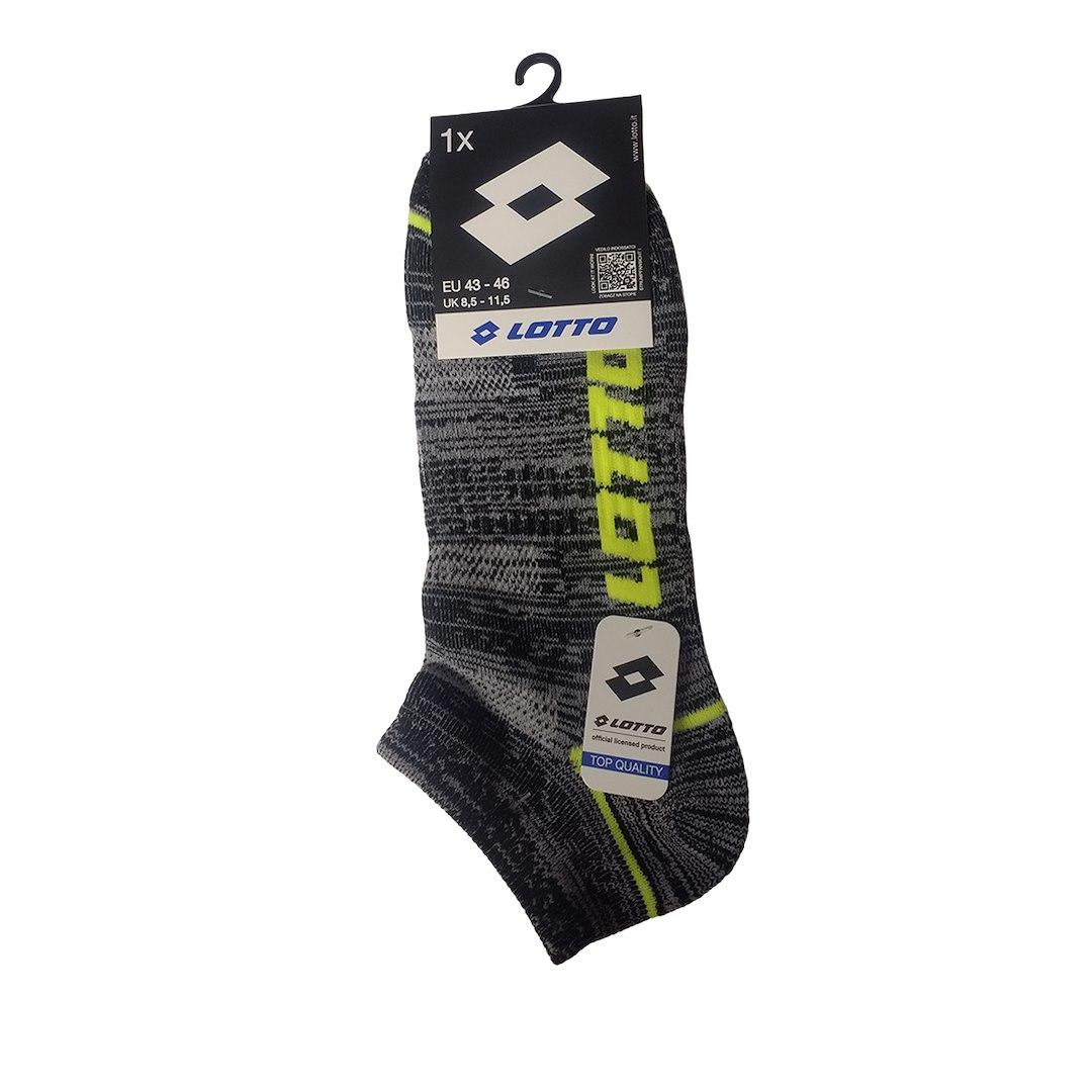 STOPKA MĘSKA LOTTO IRON_M-ASSRT BLACK 1 1-PAK 302133, 474816