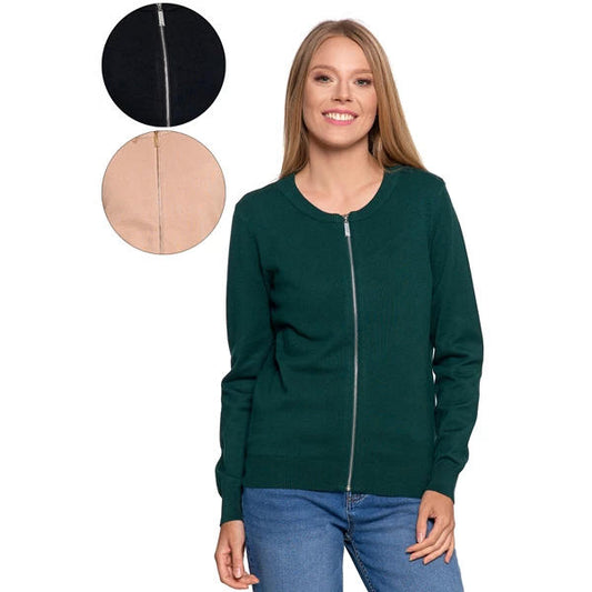 MORAJ SWETER DAMSKI ROZPINANY BOMBERKA BDS3600-006