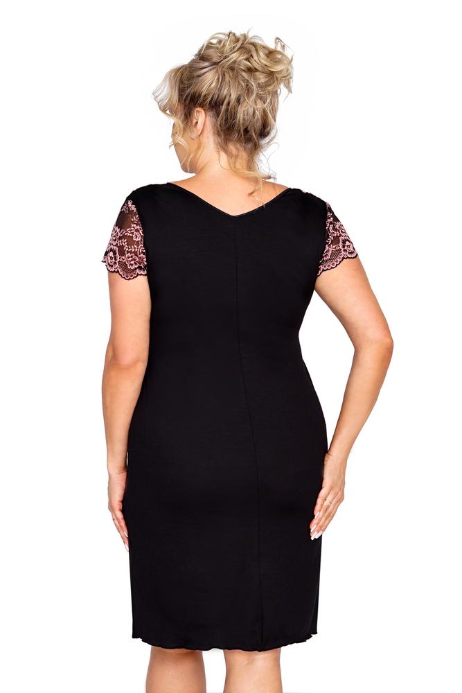 DONNA KOSZULKA NOCNA ADELE PLUS SIZE KRÓTKI RĘKAW
