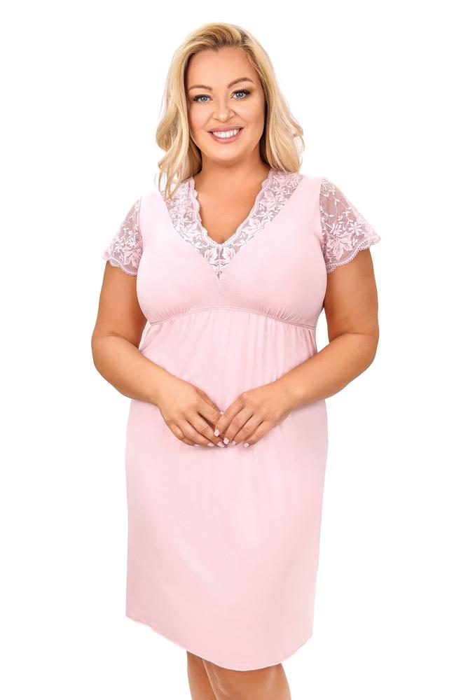 DONNA KOSZULA NOCNA Z WISKOZY - SONIA PLUS SIZE