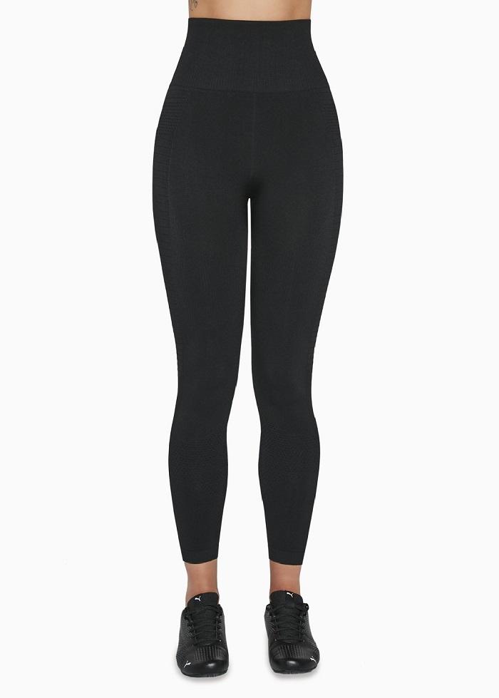 BAS BLEU LEGGINSY SPORTOWE SEAMLESS ZE SPECJALNĄ STRUKTURĄ MATERIAŁU WSPOMAGAJĄCĄ MIĘŚNIE CHALLENGE 200 DEN