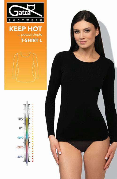 GATTA T-SHIRT L WOMEN KEEP HOT 004.2077S