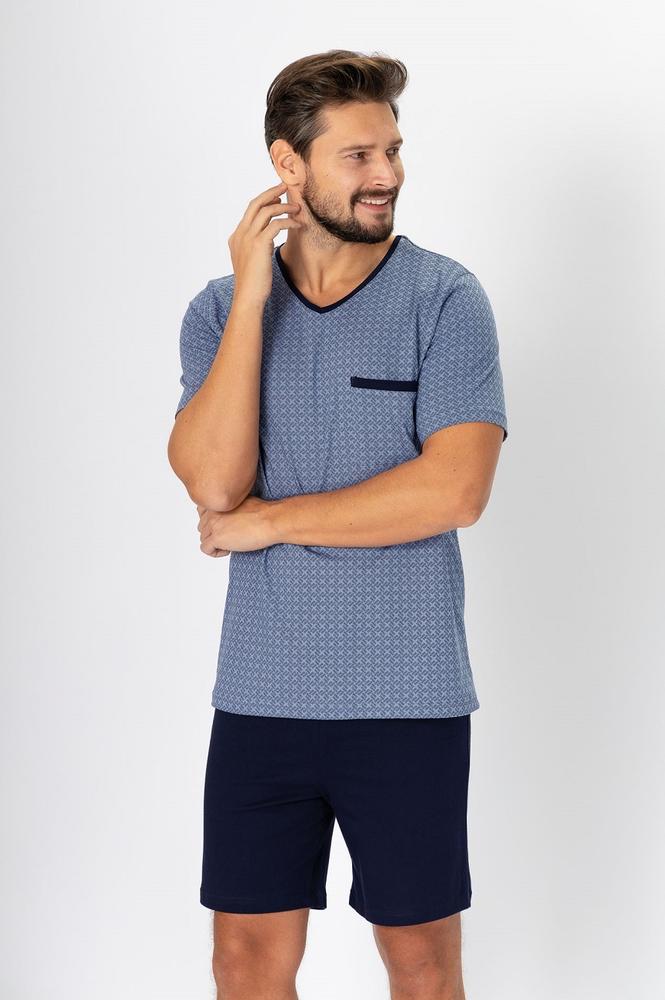 M-MAX PIŻAMA MĘSKA BIG CARL 1002/1 1002/2 - KOLEKCJA HOTBERG 2023