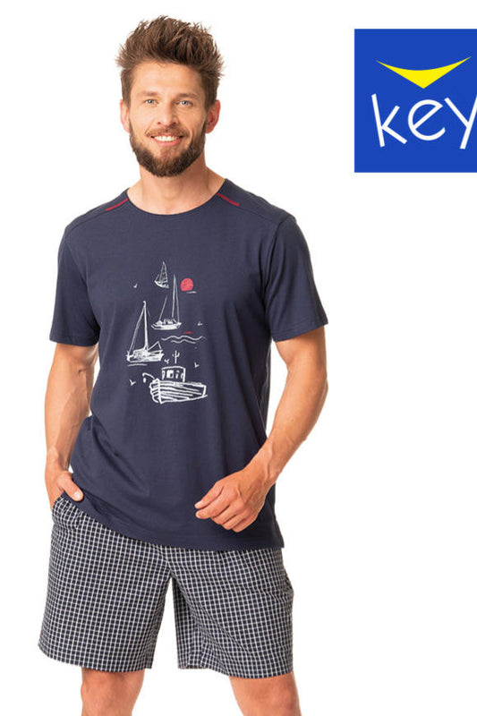 KEY PIŻAMA MĘSKA MNS 420 A24 KR