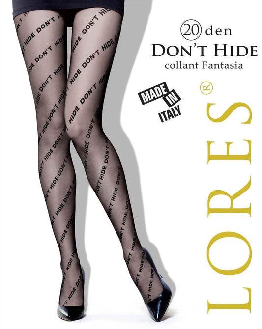 LORES RAJSTOPY DONT HIDE 20 DEN