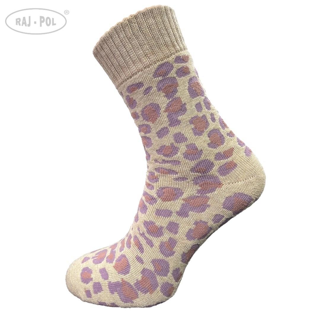 RAJ-POL SKARPETA COSY LAWENDOWE CĘTKI 736508, 736515